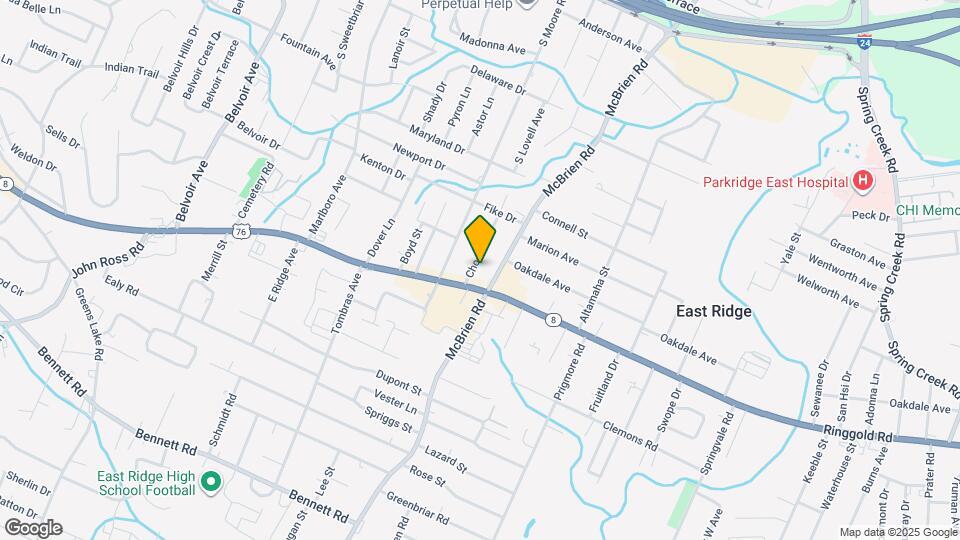 1420 Choate Rd Map and Location Details