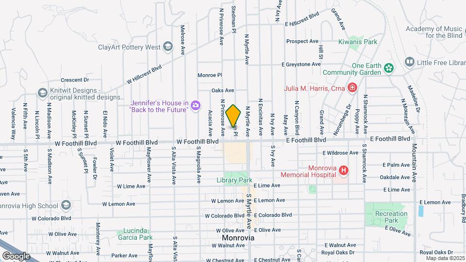 121 Stedman Pl Map and Location Details