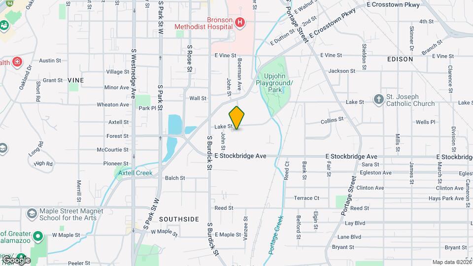 206 Lake St Mapa y Detalles de la Ubicación