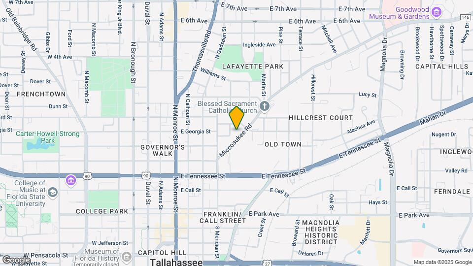 560-574 Miccosukee Rd Mapa y Detalles de la Ubicación