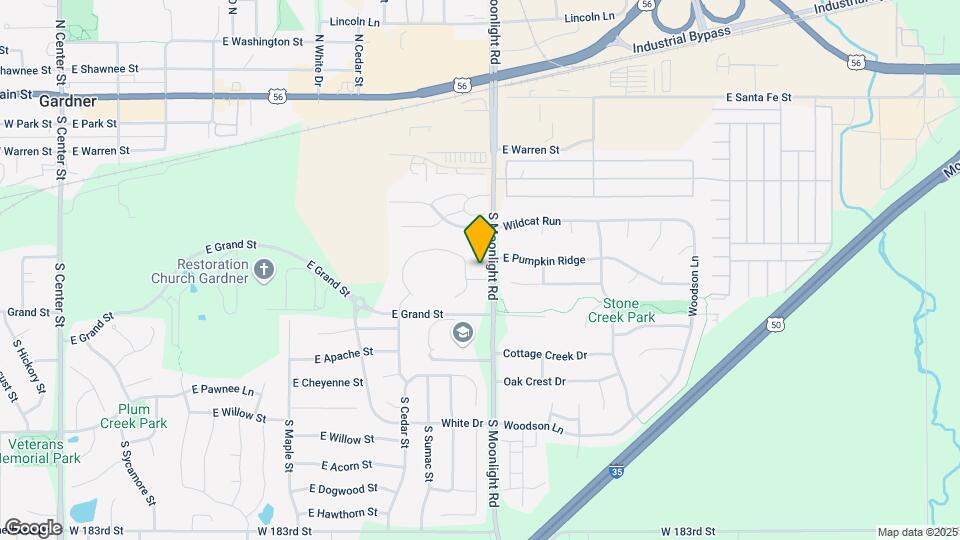 400 S Moonlight Rd-Unit -ID99A Map and Location Details