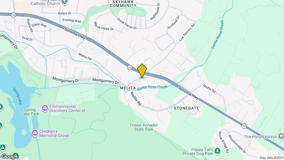 300 Los Alamos Rd, Unit APT 202 Map and Location Details