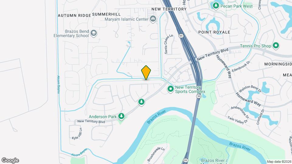 4815 Knights Branch Dr Map and Location Details