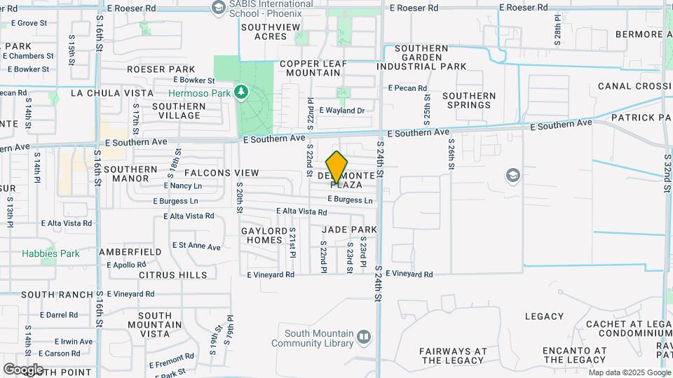2235 E Nancy Ln Map and Location Details
