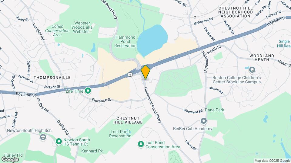 20 Hammond Pond Pkwy Map and Location Details