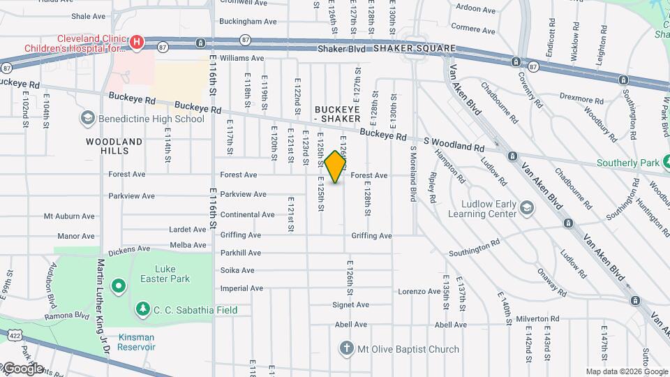 2994 E 126th St Map and Location Details