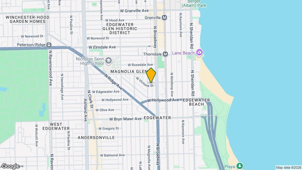 1222 W Victoria St, Unit 2 Mapa y Detalles de la Ubicación