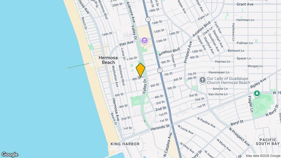 544 8th St Map and Location Details