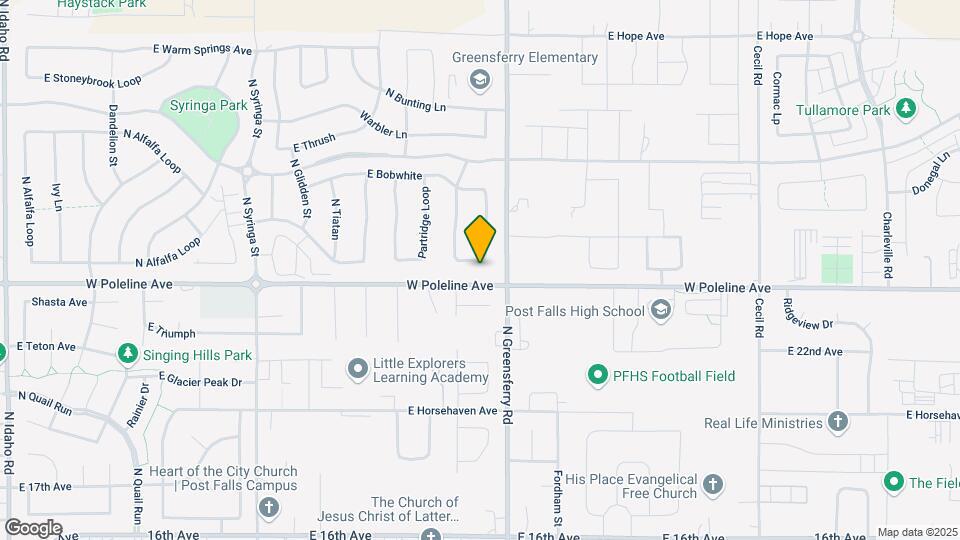 2570 N Sparrow Loop Map and Location Details