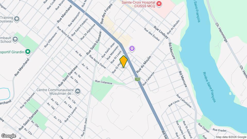 145 Saint-Damien Rue Map and Location Details