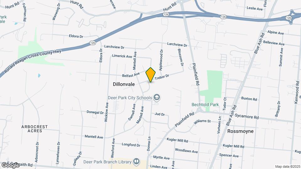 8654 Tralee Ct Map and Location Details