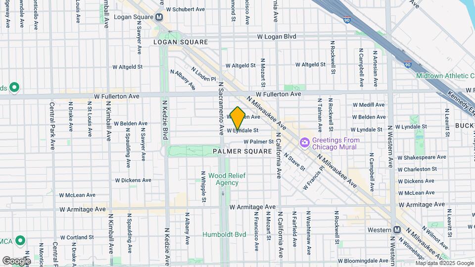 2925 W Lyndale St Map and Location Details