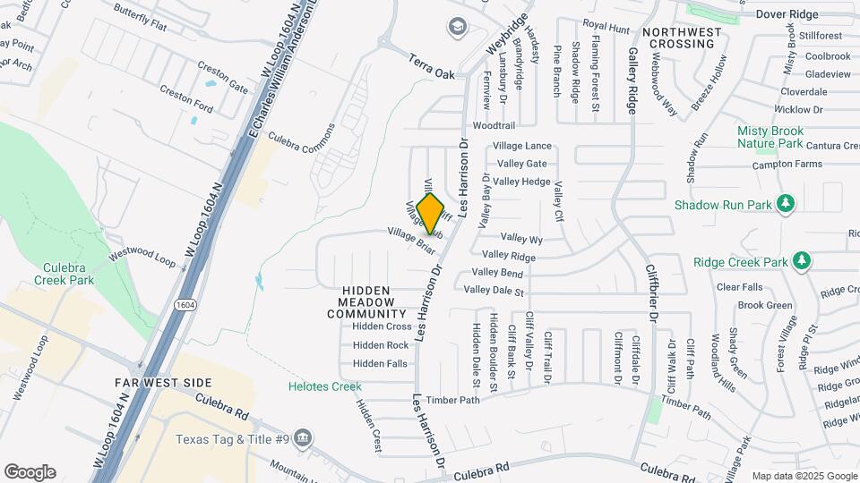 9713 Village Briar Map and Location Details