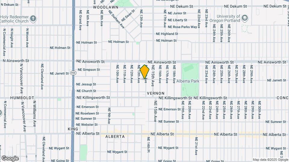 5723 NE 14th Ave Mapa y Detalles de la Ubicación