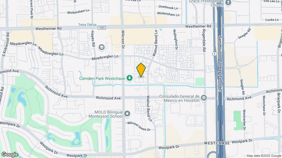 3100 Walnut Bend Ln Map and Location Details