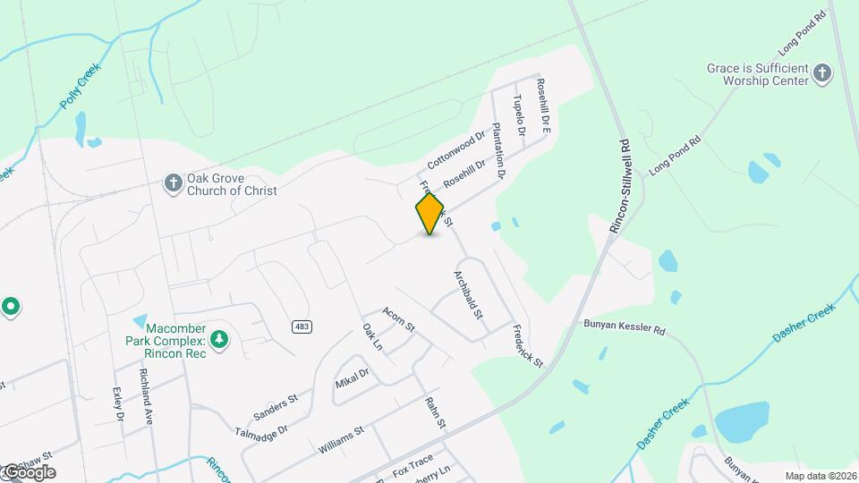 622 Plantation Dr Map and Location Details