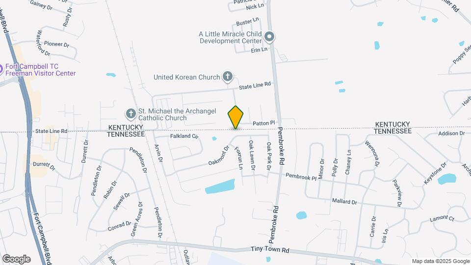 571 Oakmont Dr Map and Location Details