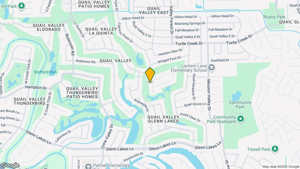3406 Deerwood Ln Map and Location Details