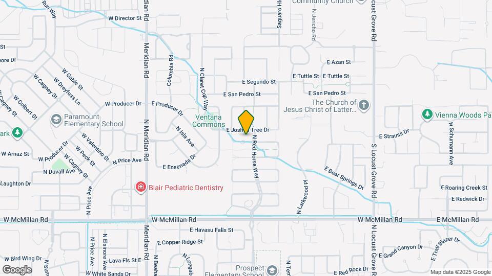5320 N Red Hills Pl Map and Location Details