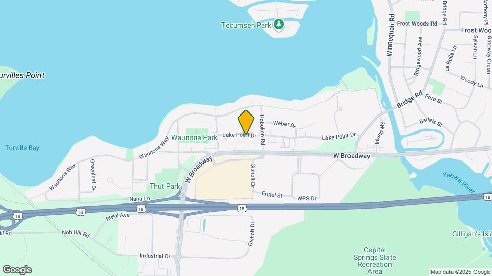 2105 Lake Point Dr Map and Location Details