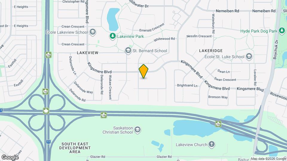 802 A Kingsmere Blvd Map and Location Details