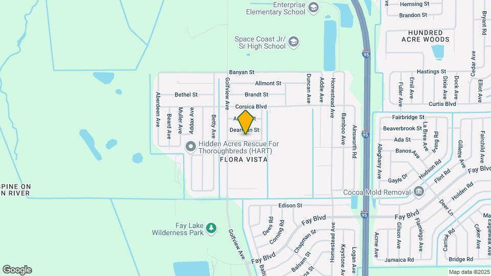6342 Brack St Map and Location Details