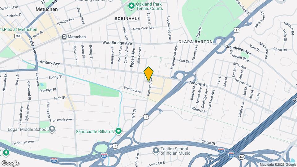 385 Pierson Ave Map and Location Details