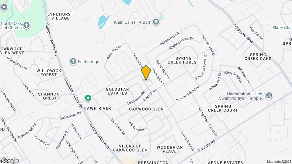 17614 Telegraph Creek Dr Mapa y Detalles de la Ubicación