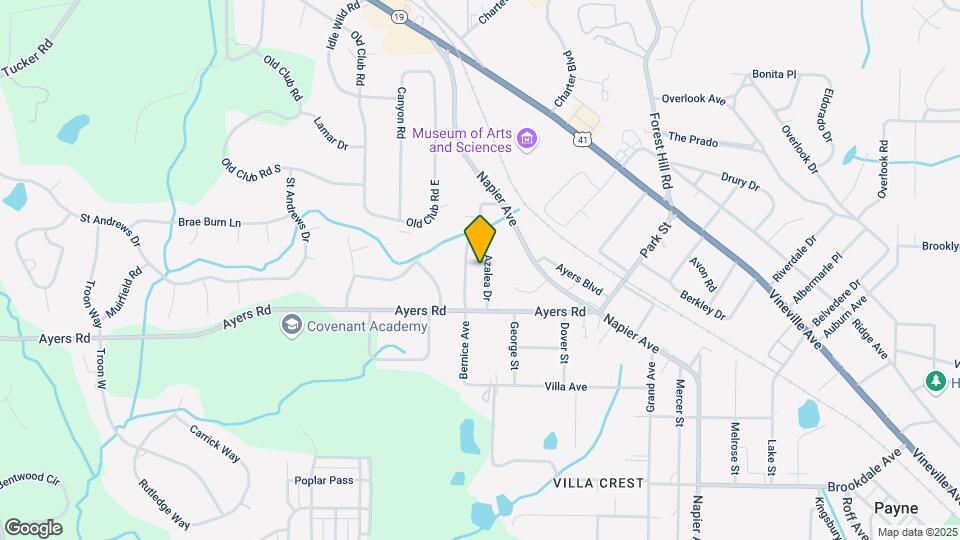 4380 Azalea Dr Map and Location Details