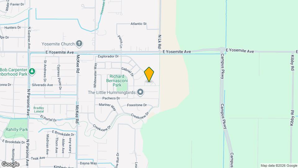 2455 Robledo Wy Map and Location Details