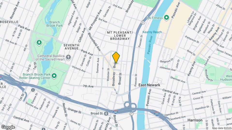 113 Broadway Map and Location Details