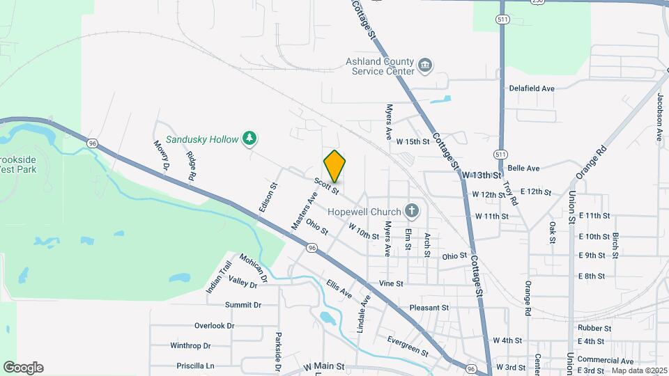 840-842 Scott St Map and Location Details