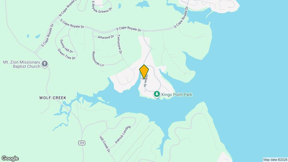 270 Lake Grove Dr Map and Location Details