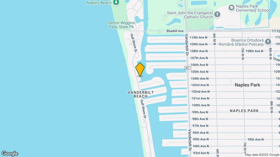 10420 Gulf Shore Dr Map and Location Details