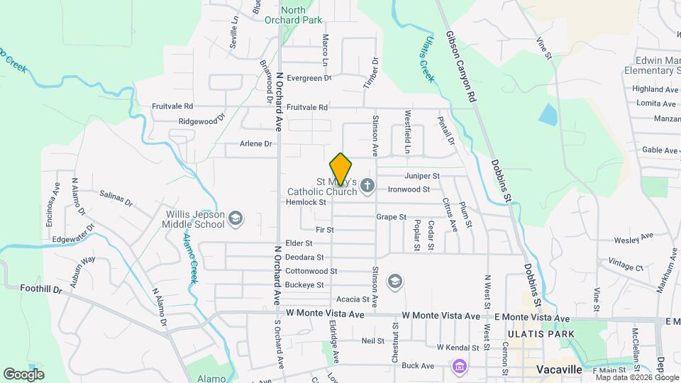 313 Eldridge Ave Map and Location Details