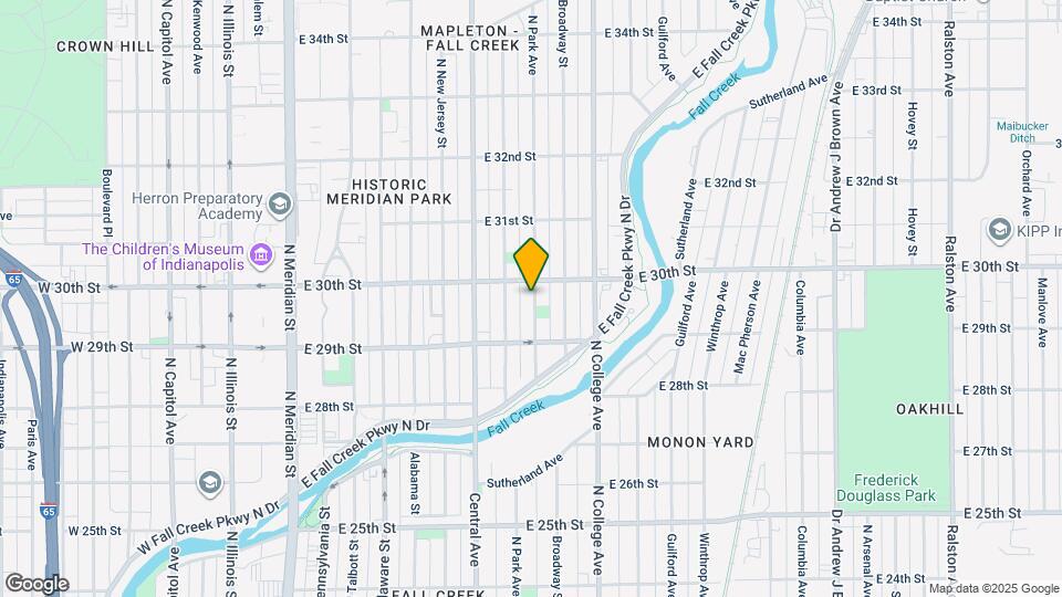 2948 N Park Ave Mapa y Detalles de la Ubicación