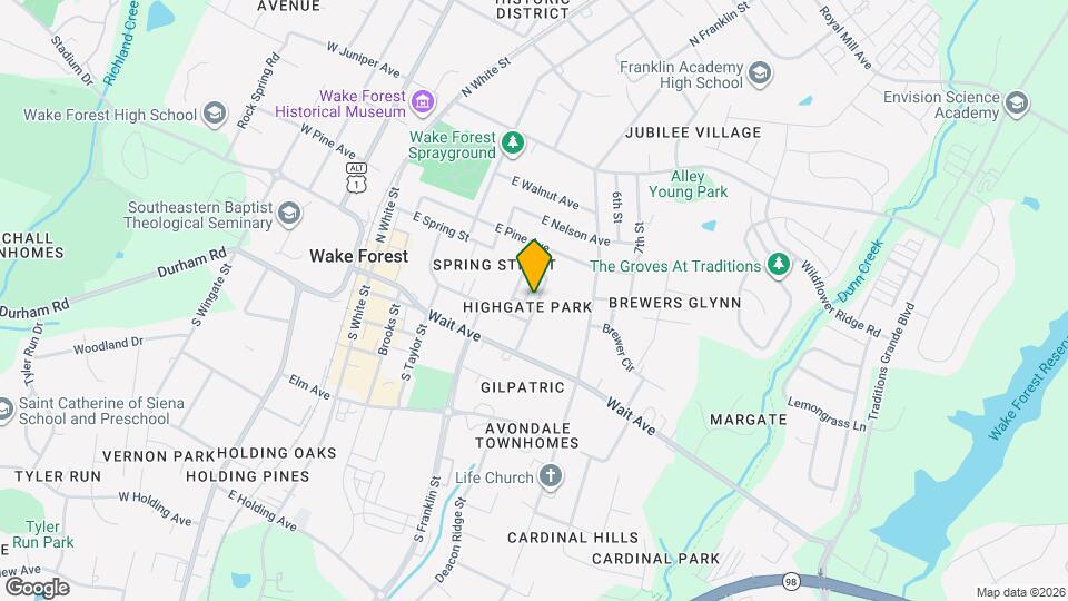 207 Highgate Cir Map and Location Details