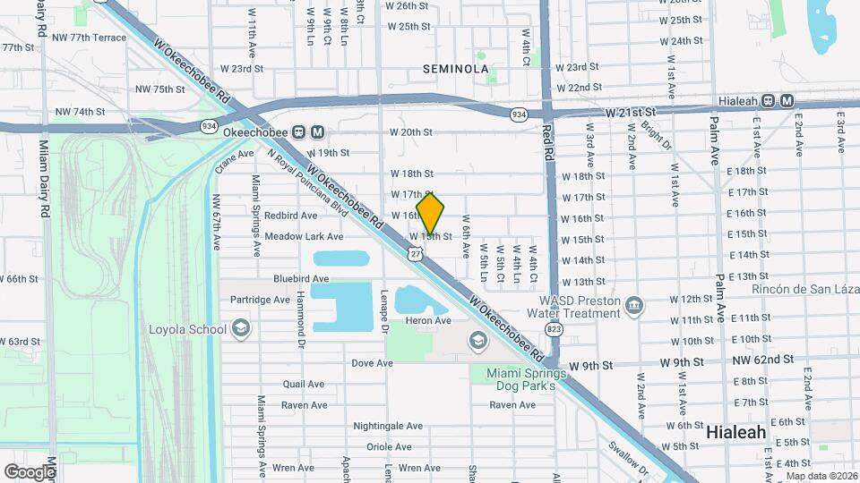 698 W 15th St Map and Location Details