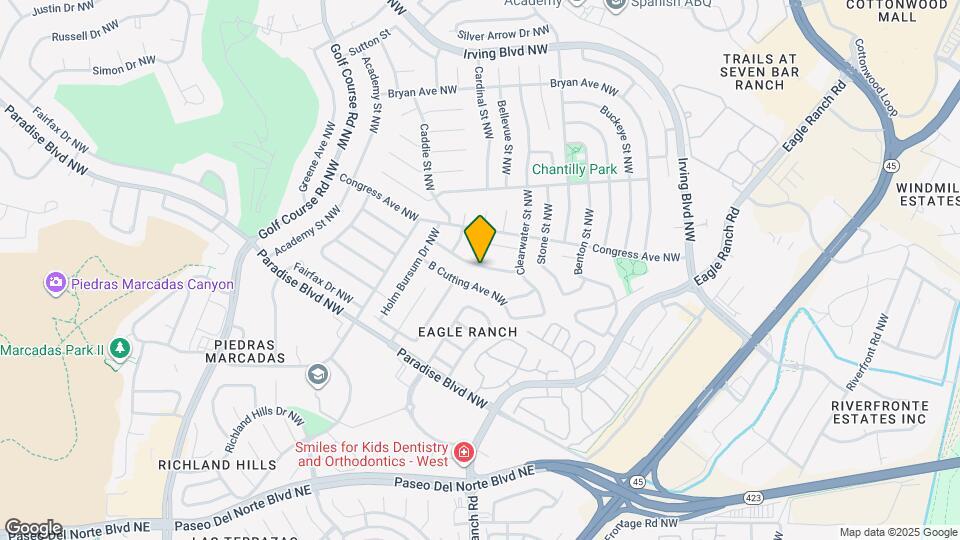 4704 Sam Bratton Ave NW Map and Location Details