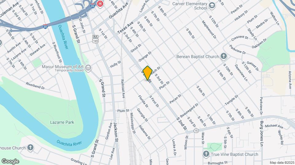 1006 S 2nd St Map and Location Details