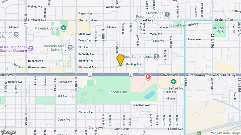 1735 Glenwood Ave Map and Location Details