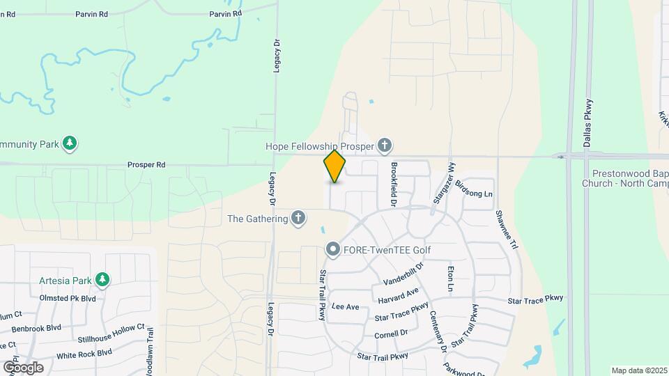 980 Gentle Knoll Ln Map and Location Details