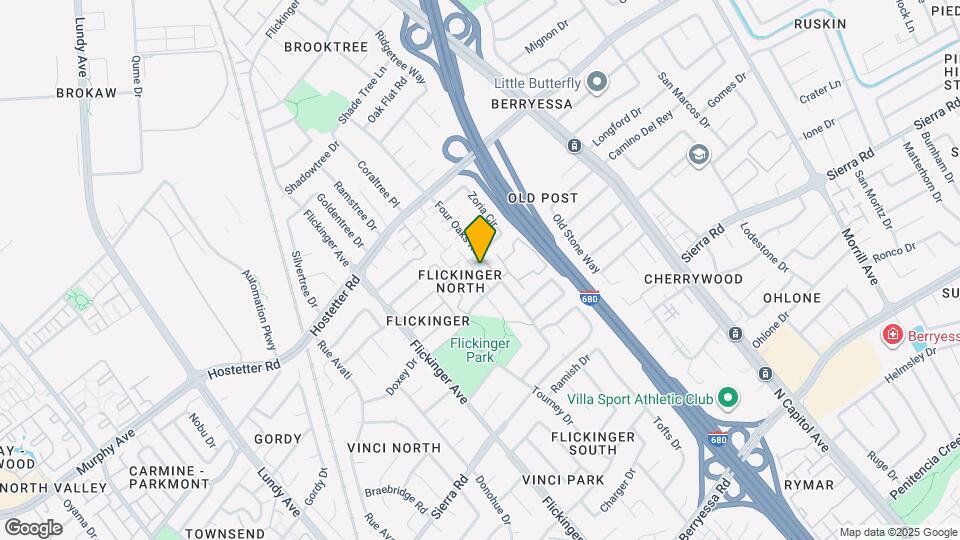 1522 Fujiko Dr Map and Location Details