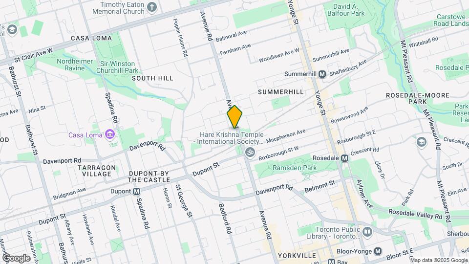 276 Avenue Rd Map and Location Details