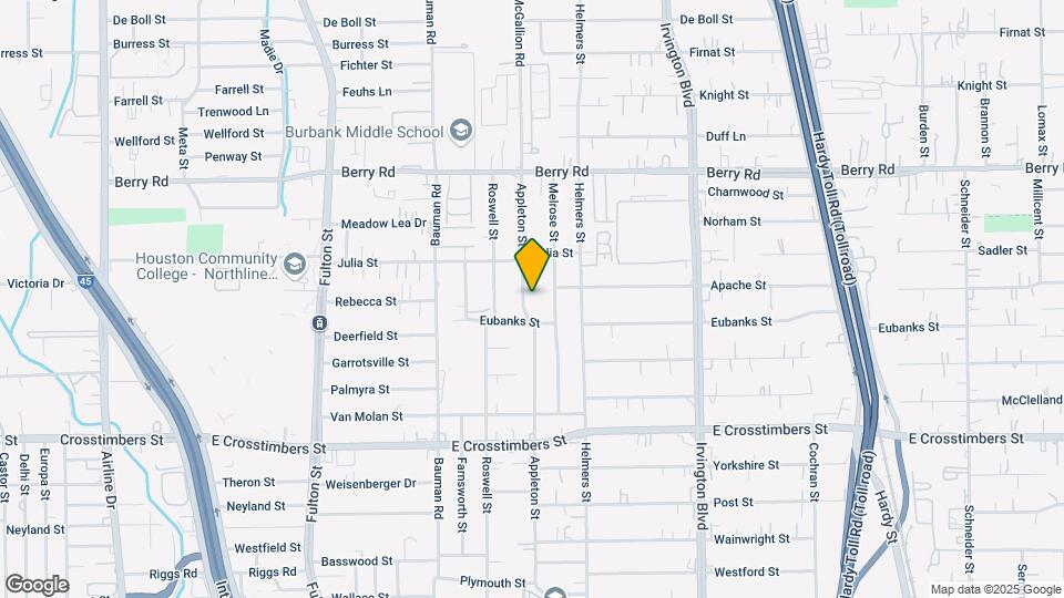 7810 Appleton St Map and Location Details