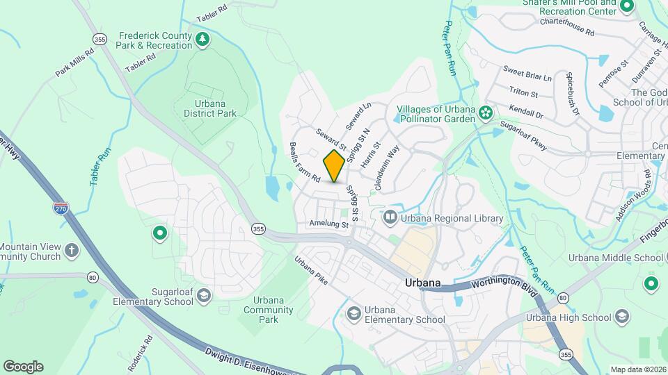 9003 Bealls Farm Rd Map and Location Details