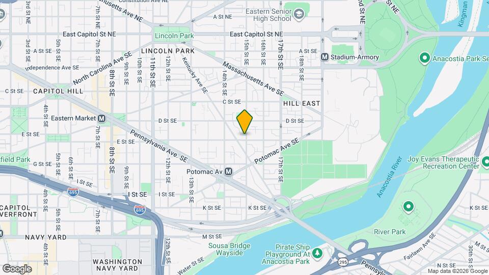 445 15th St SE Map and Location Details