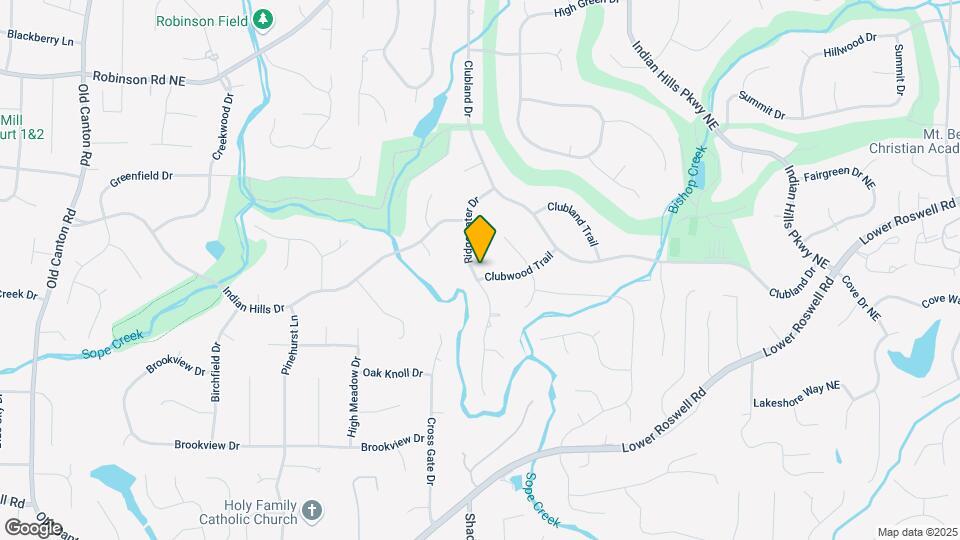 500 Ridgewater Dr Map and Location Details