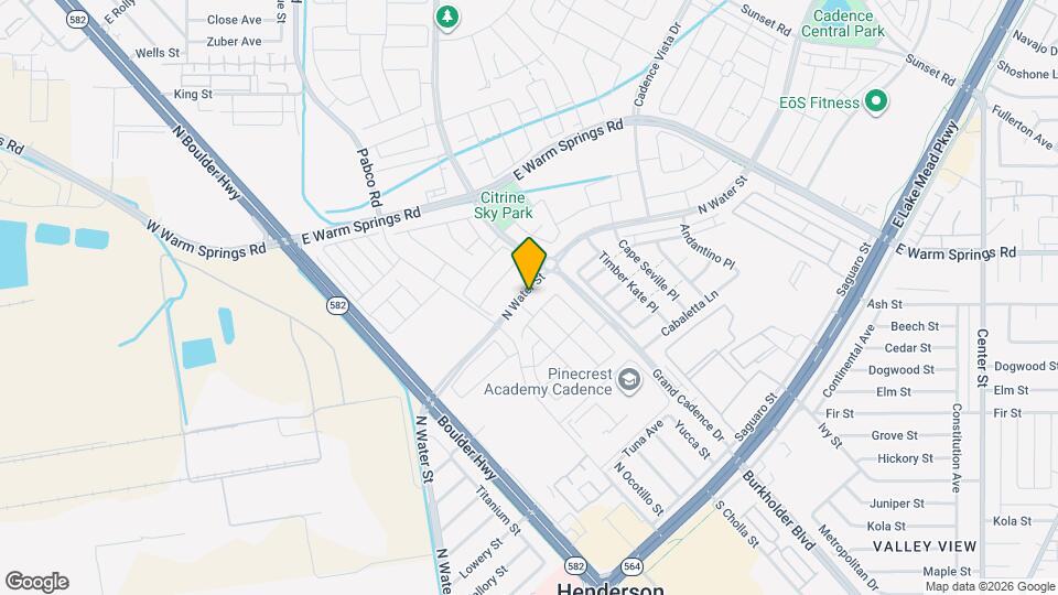 644 N Water St Map and Location Details