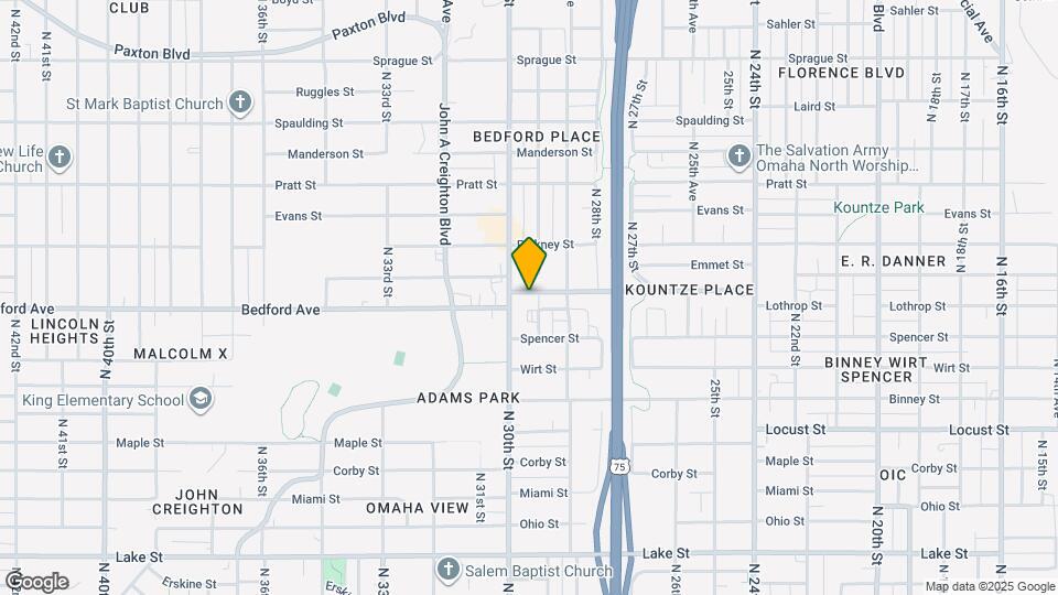 2907 Bristol St Mapa y Detalles de la Ubicación